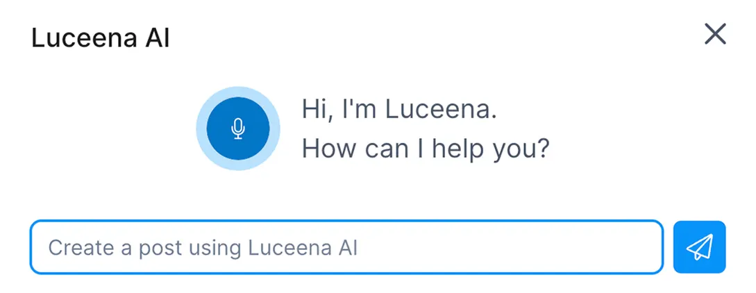 Luceena AI prompt
